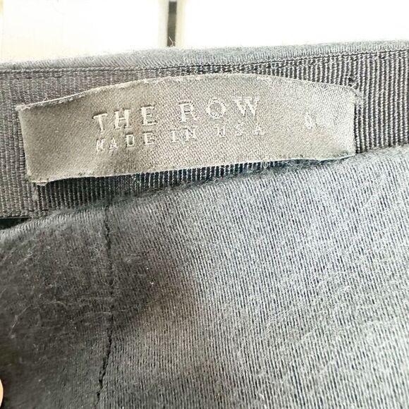 The Row Black Viscose Blend Legging with Piping Down the Leg Women’s Size 0 - Picture 7 of 10